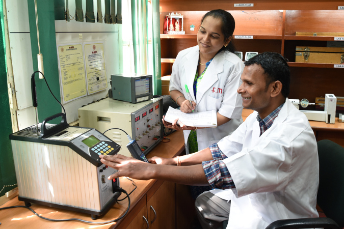 Temperature Calibration in Progress at our NABL Certified Lab